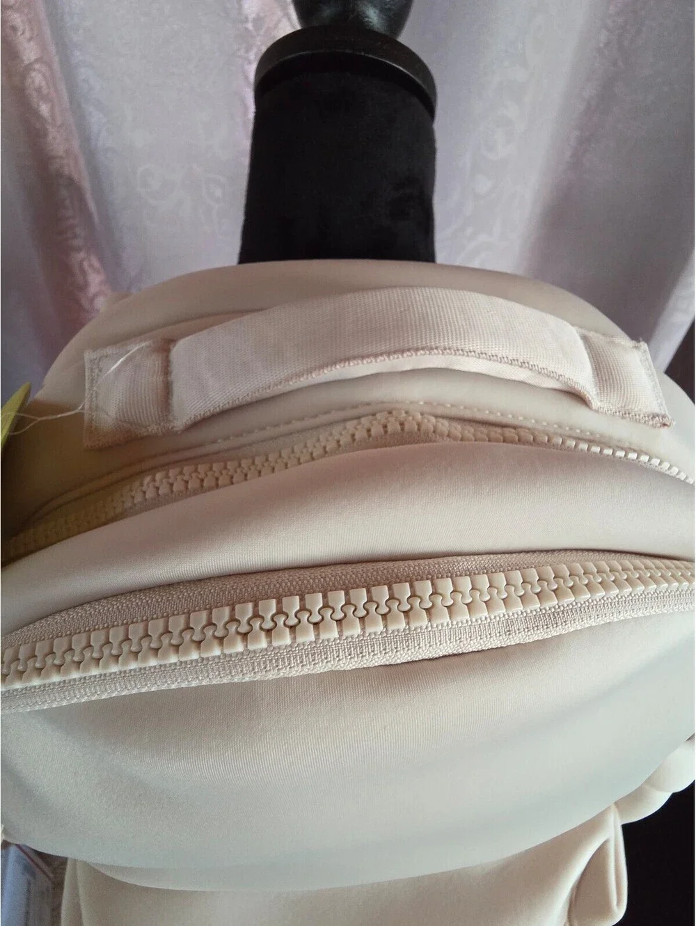 All in Motion - Faux Neoprene Backpack - Cream - BNWT